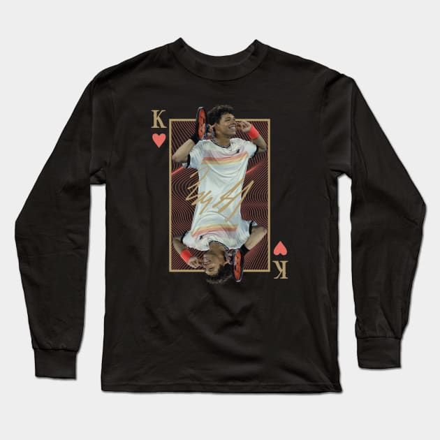 King Shelton Long Sleeve T-Shirt by Nagorniak